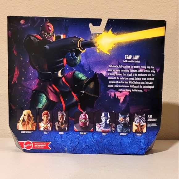 Masters Of The Universe Trap Jaw Action Figure - Picture 3 of 4